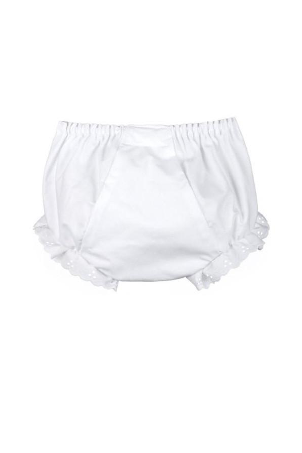 White Eyelet Bloomers